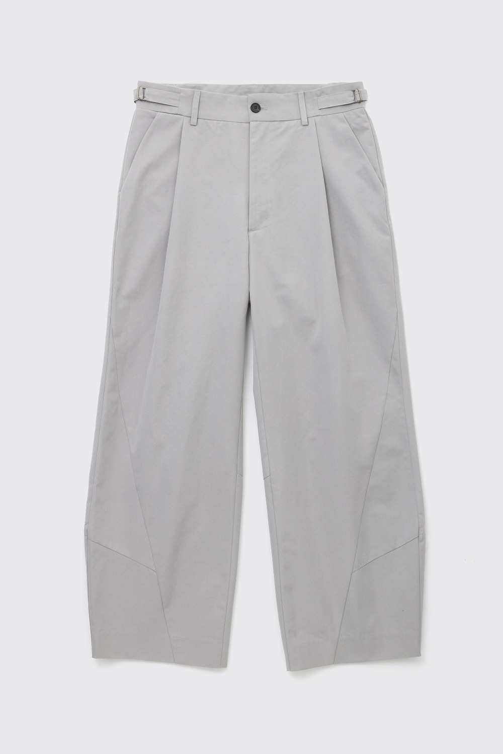 [soui. Exclusive] Triangle Trousers Silver (Restock)