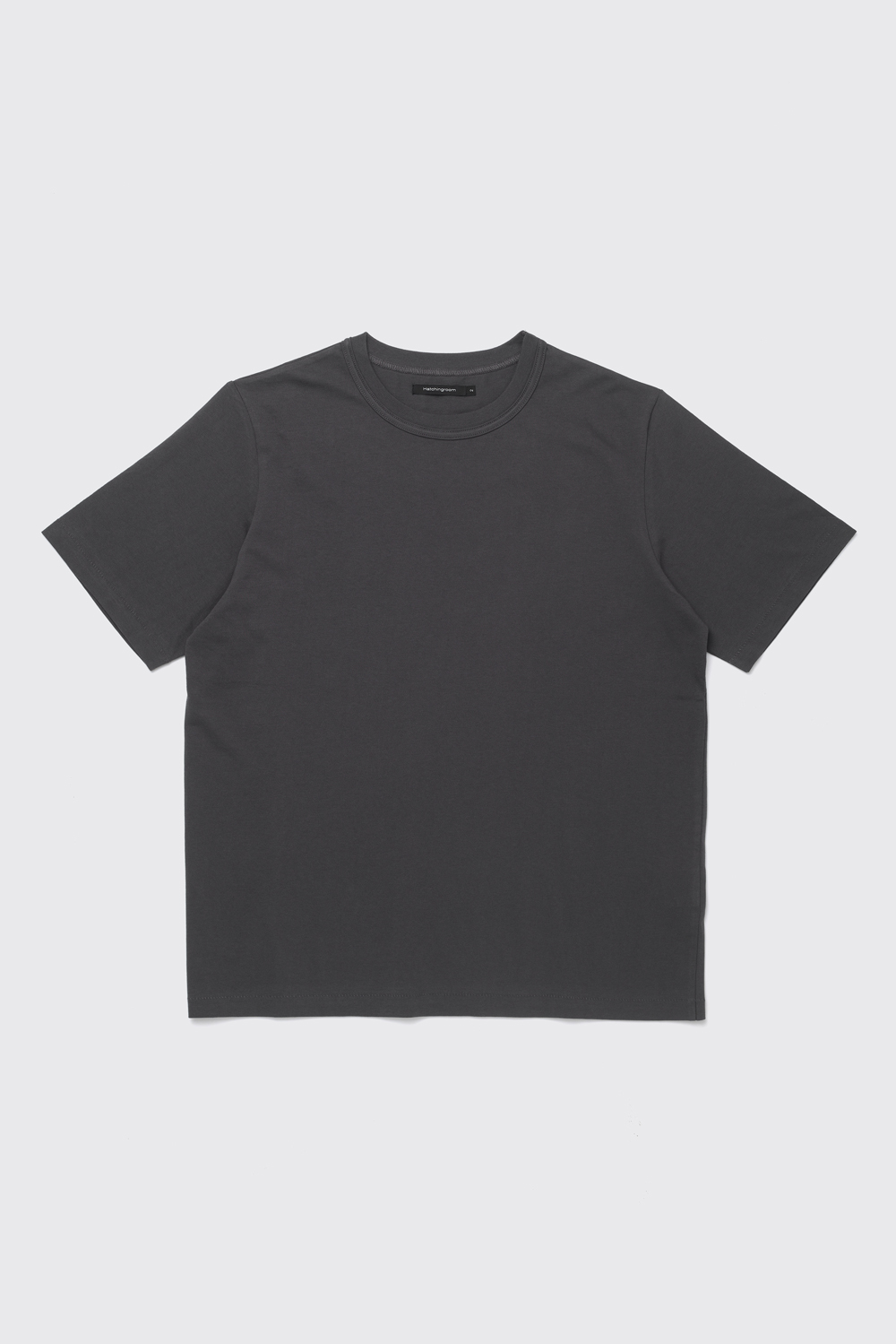 Solid Tee(Thin) Charcoal