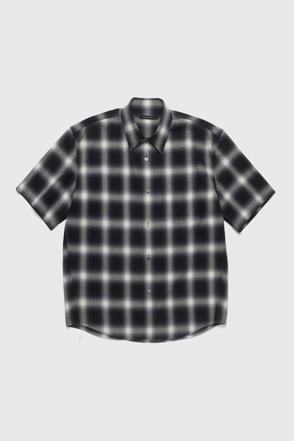 Half Shirt Ombre Charcoal