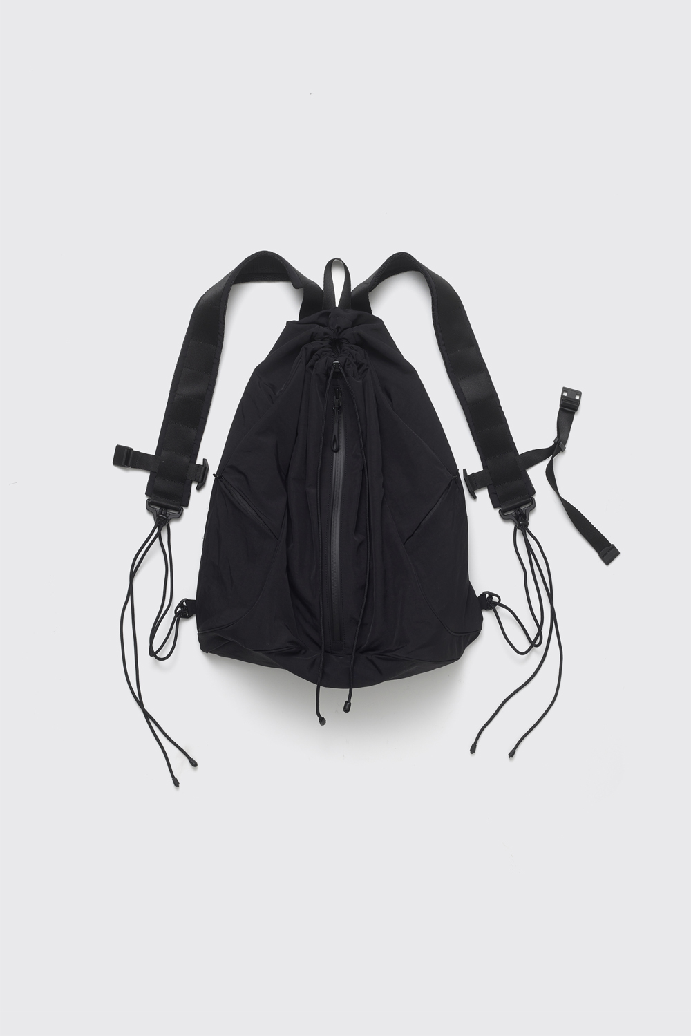 String Backpack Nylon Black (3rd Restock)