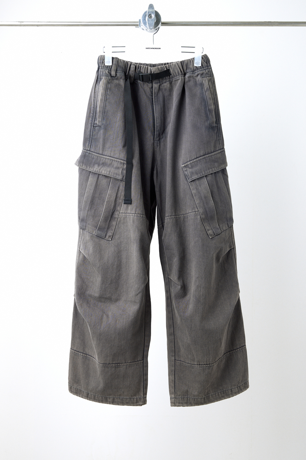 Mil Pants Washed Charcoal