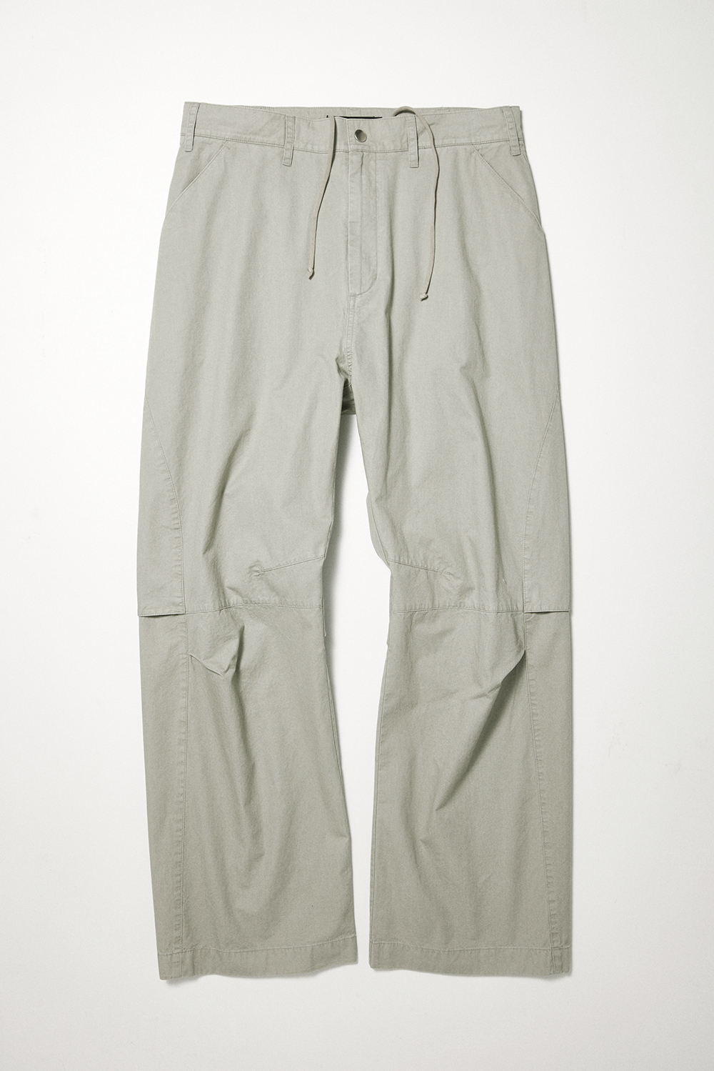 Vented Pants Faded Light Olive