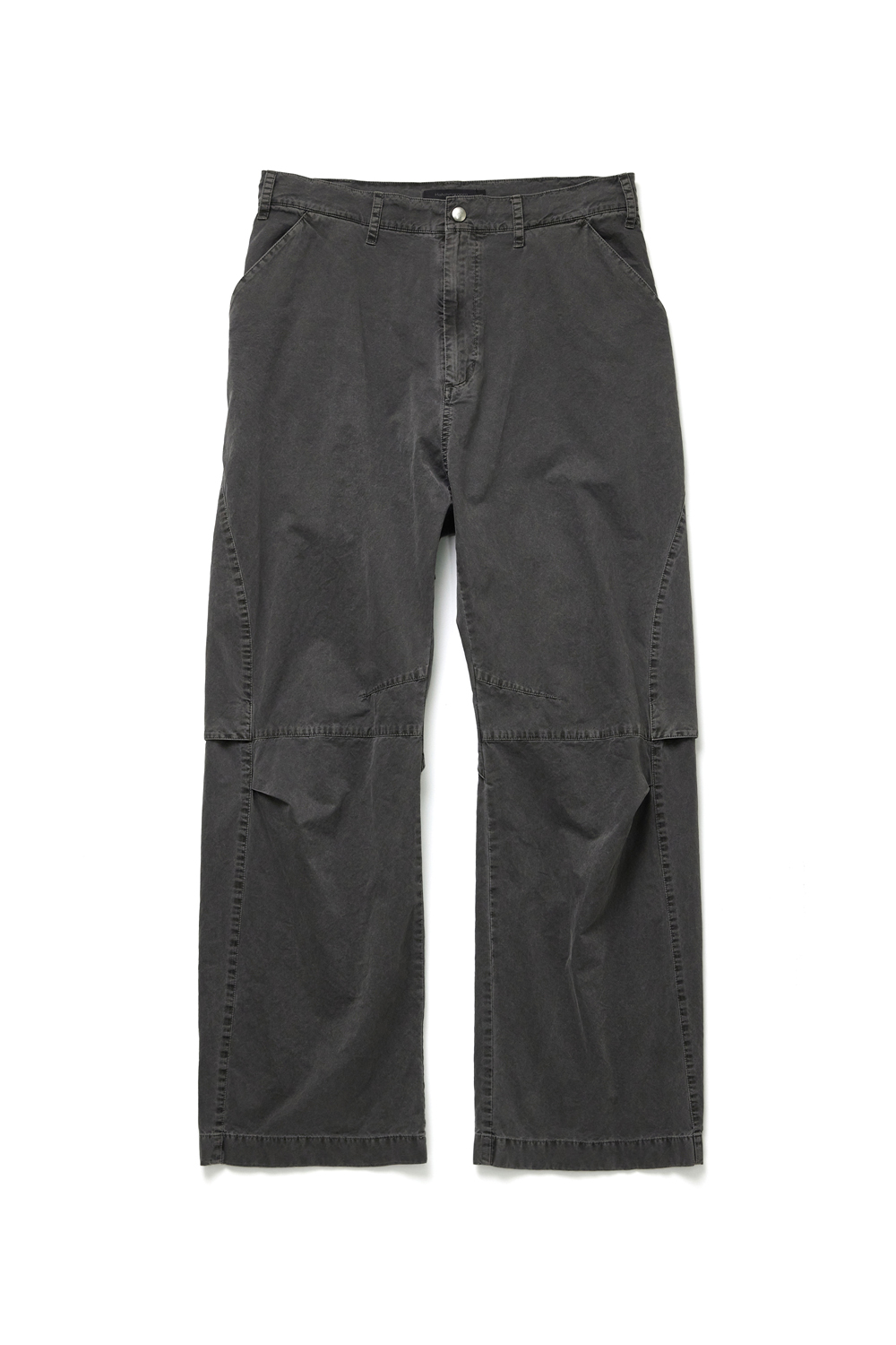 Vented Pants Dyed Grey